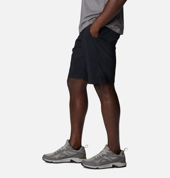 Men Columbia Silver Ridge™ Utility Walking Shorts Black | US-TCIWKN-549