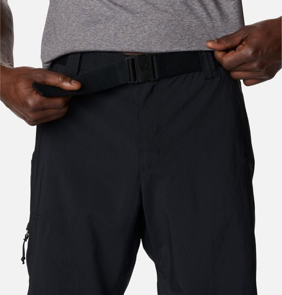 Men Columbia Silver Ridge™ Utility Walking Shorts Black | US-TCIWKN-549