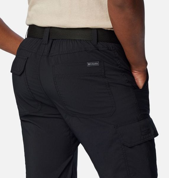 Men Columbia Silver Ridge™ Utility Walking Pants Black | US-NRZCIA-851