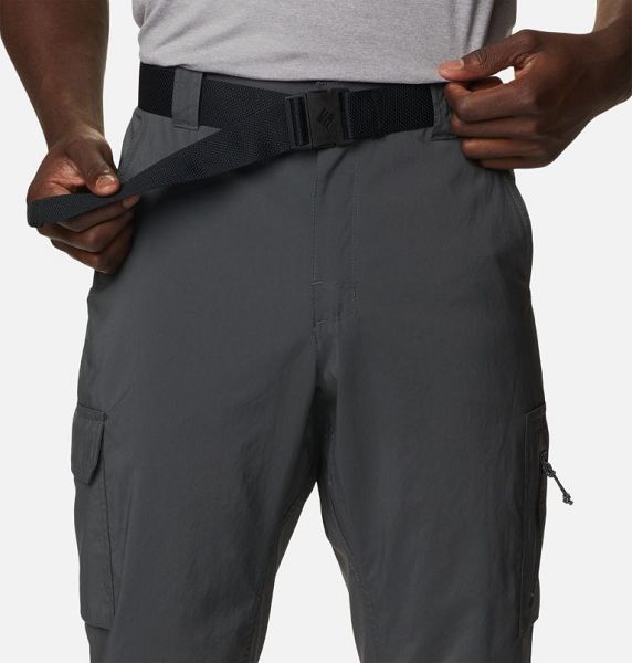 Men Columbia Silver Ridge™ Utility Walking Pants Dark Grey | US-YVMUZC-863