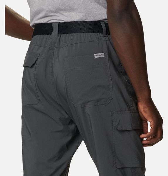 Men Columbia Silver Ridge™ Utility Walking Pants Dark Grey | US-YVMUZC-863