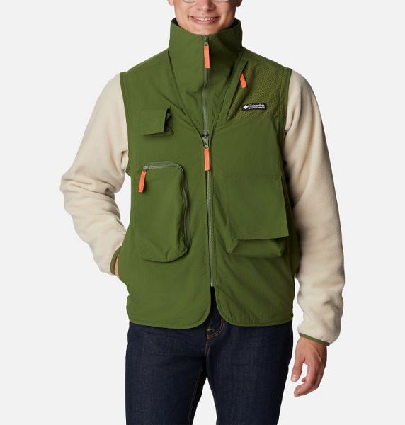 Men Columbia Skeena River™ 2 In 1 Jackets Khaki | US-LQITOJ-915