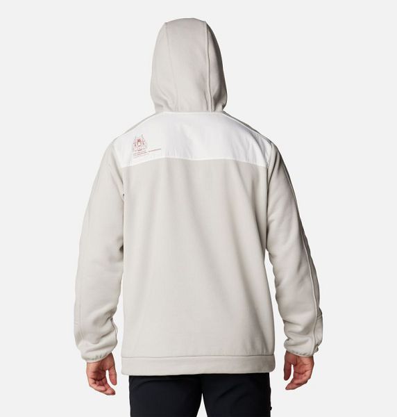 Men Columbia Skywalker Pilot Pullover White | US-BHOXYR-826