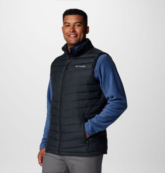 Men Columbia Slope Edge™ II Insulated Gilet Black | US-ABVZWO-948