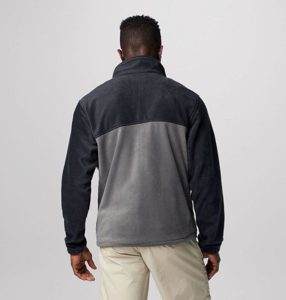 Men Columbia Steens Mountain™ 2.0 Fleece Black / Dark Grey | US-FKGTCL-589