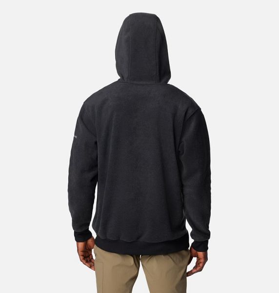 Men Columbia Steens Mountain™ Fleece Hoodie Black | US-PYJOBT-592