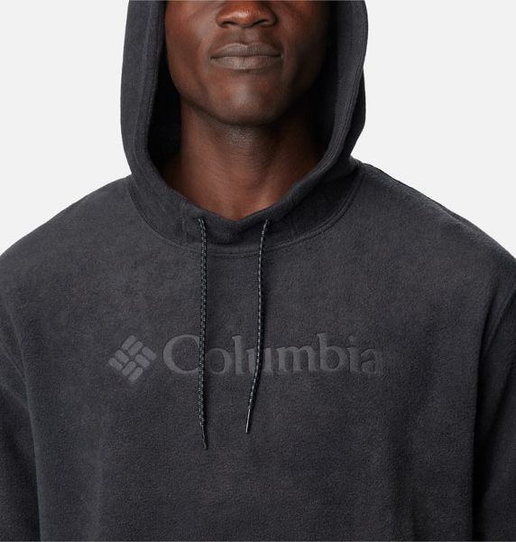 Men Columbia Steens Mountain™ Fleece Hoodie Black | US-PYJOBT-592