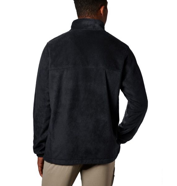 Men Columbia Steens Mountain™ Half Zip Fleece Black | US-HIALSN-927