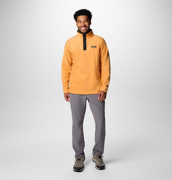 Men Columbia Steens Mountain™ II Half Snap Fleece Black | US-KRSZEX-052