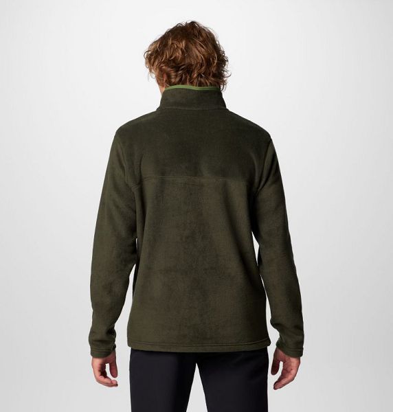 Men Columbia Steens Mountain™ II Half Snap Fleece Deep Green | US-BOLVXQ-961