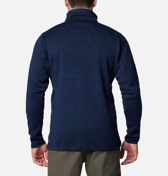 Men Columbia Sweater Weather™ II Fleece Jackets Navy | US-TUJPVX-021