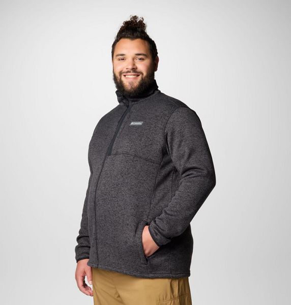 Men Columbia Sweater Weather™ II Fleece Jackets Black | US-SFWZAM-167