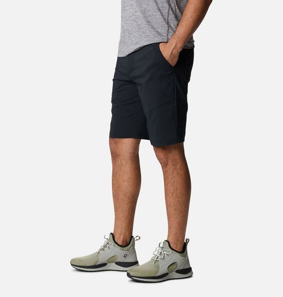 Men Columbia Tech Trail™ Shorts Black | US-FHJNDY-605