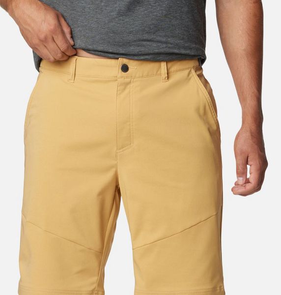 Men Columbia Tech Trail™ Shorts Light Brown | US-GREDZQ-145