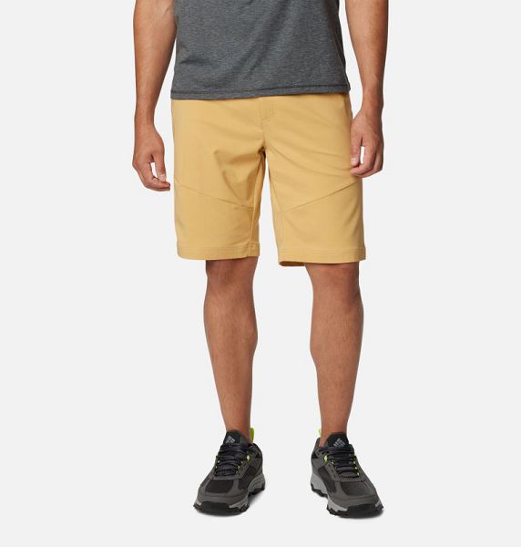 Men Columbia Tech Trail™ Shorts Light Brown | US-GREDZQ-145