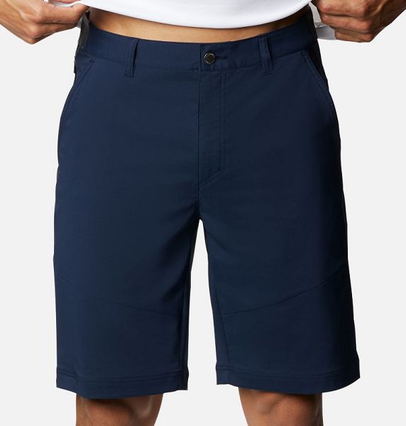 Men Columbia Tech Trail™ Shorts Navy | US-BRXNJY-640