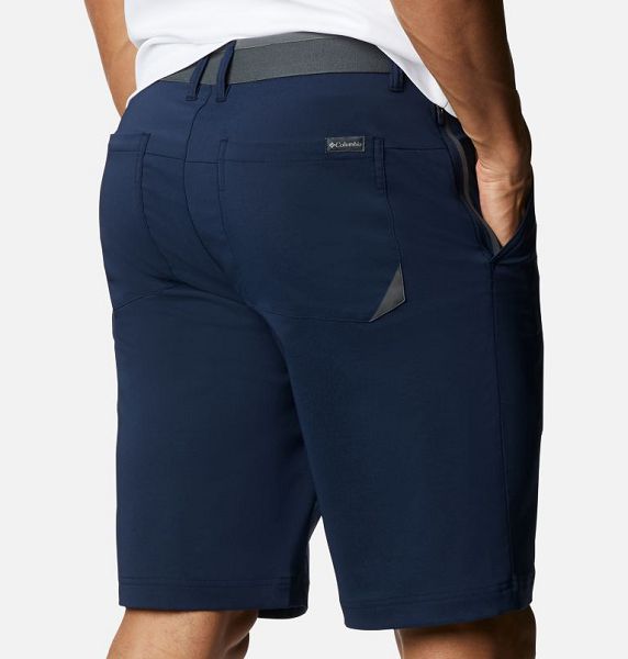 Men Columbia Tech Trail™ Shorts Navy | US-BRXNJY-640