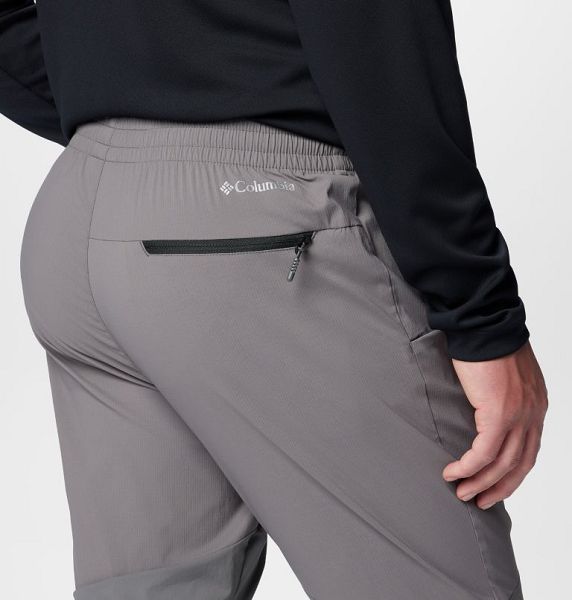 Men Columbia Tech™ Wind Trousers Grey | US-IYWQBJ-312