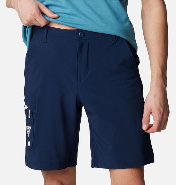 Men Columbia Terminal Tackle™ Shorts Navy / White | US-UJWVIK-924