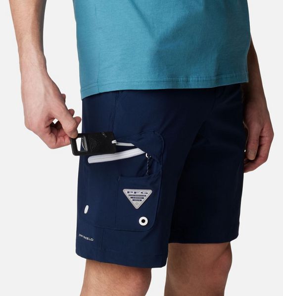 Men Columbia Terminal Tackle™ Shorts Navy / White | US-UJWVIK-924