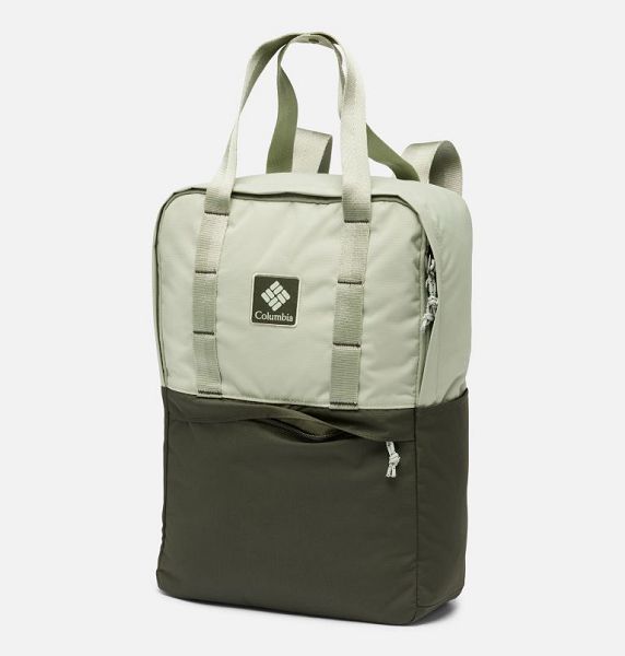 Men Columbia Trek™ 18L Backpack Grey / Green | US-IFUPEH-146