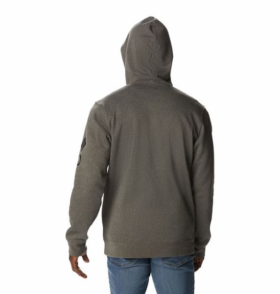 Men Columbia Trek™ Full Zip Hoodie Grey | US-UGWNMH-165