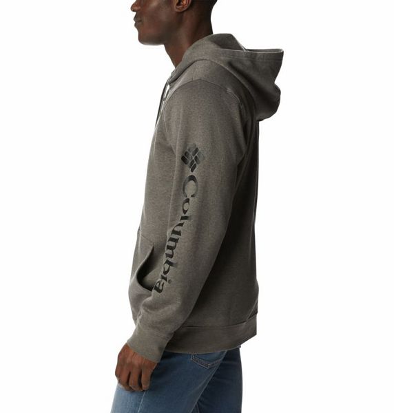 Men Columbia Trek™ Full Zip Hoodie Grey | US-UGWNMH-165