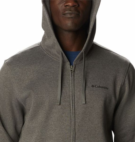 Men Columbia Trek™ Full Zip Hoodie Grey | US-UGWNMH-165