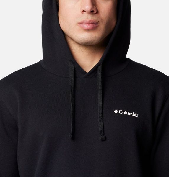 Men Columbia Trek™ Graphic Hoodie Black | US-OMGWAV-036