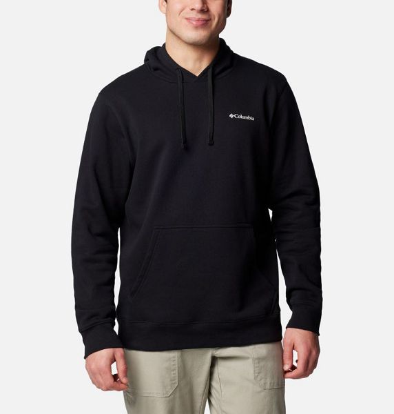 Men Columbia Trek™ Graphic Hoodie Black | US-OMGWAV-036