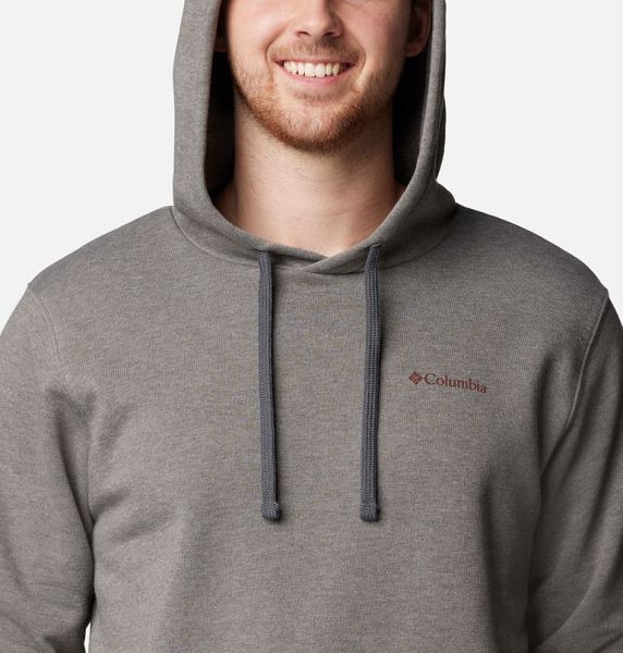 Men Columbia Trek™ Graphic Hoodie Grey | US-VTKBQY-870