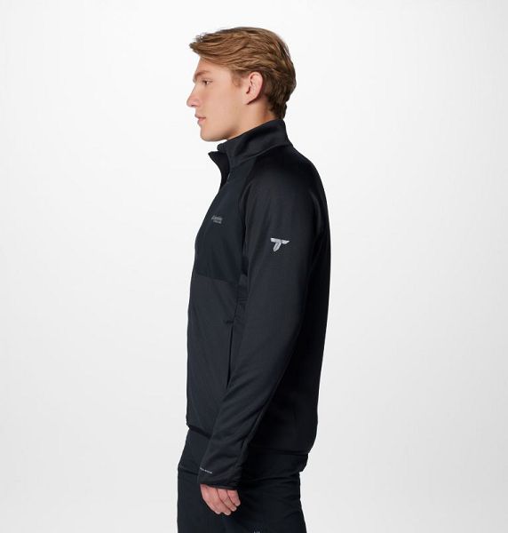 Men Columbia Triple Canyon™ II Fleece Jackets Black | US-SEDVWL-413