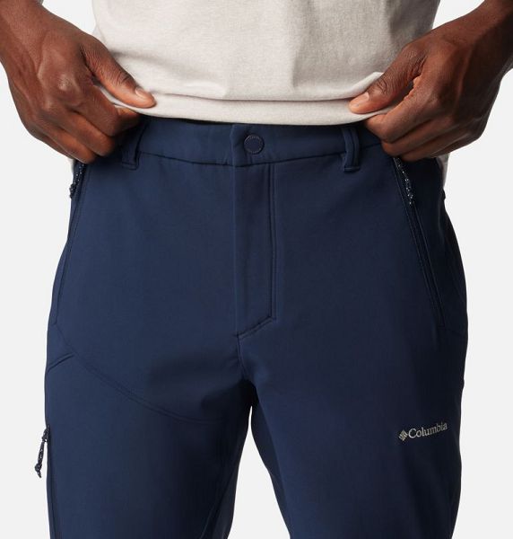 Men Columbia Triple Canyon™ II Warm Hiking Pants Navy | US-QYLTFZ-412