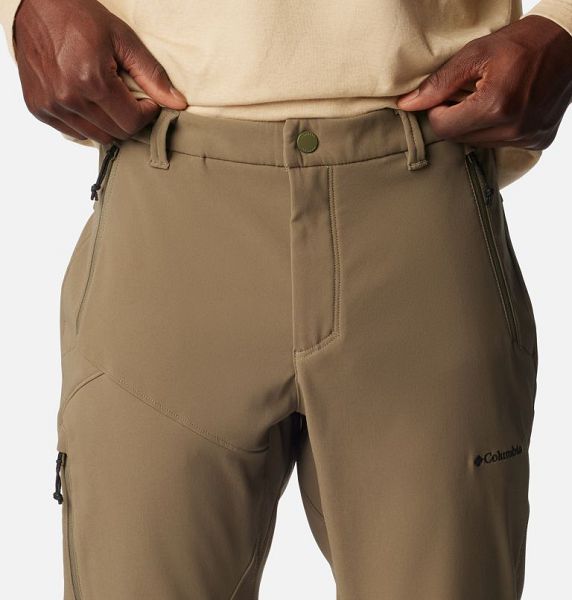 Men Columbia Triple Canyon™ II Warm Hiking Pants Grey / Green | US-JKSYFT-803