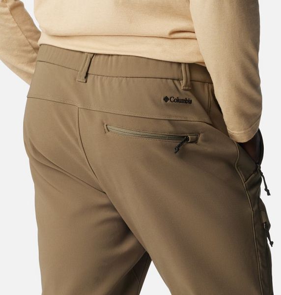 Men Columbia Triple Canyon™ II Warm Hiking Pants Grey / Green | US-JKSYFT-803