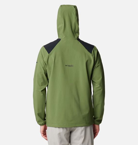 Men Columbia Triple Canyon™ Softshell Hiking Jackets Green | US-WNOFXA-985