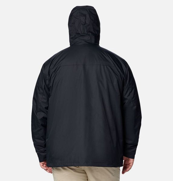 Men Columbia Tunnel Falls™ II Waterproof 3 In 1 Jackets Black | US-YDRMCN-976