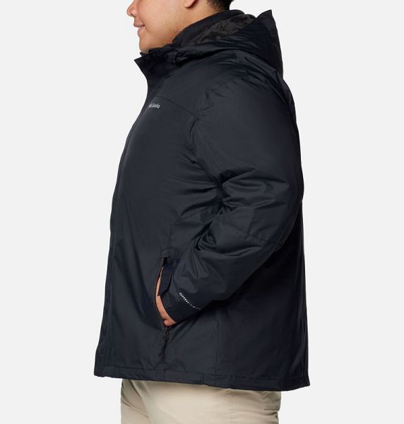 Men Columbia Tunnel Falls™ II Waterproof 3 In 1 Jackets Black | US-YDRMCN-976