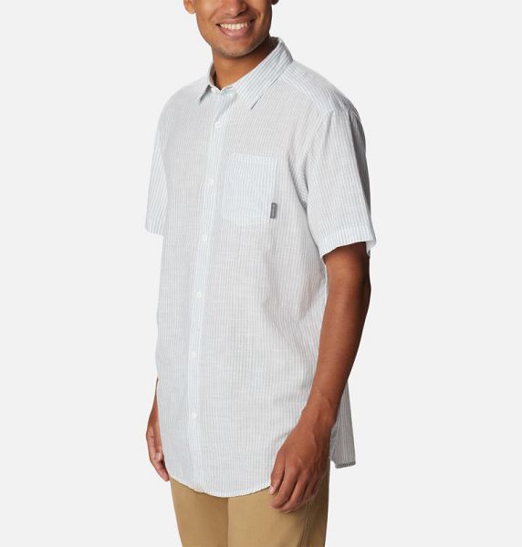 Men Columbia Under Exposure™ YD Sleeve Shirts Stripes | US-LOUMKG-597