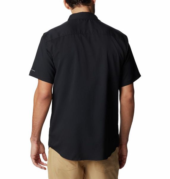 Men Columbia Utilizer™ II Solid Sleeve Shirts Black | US-LZPJHR-861