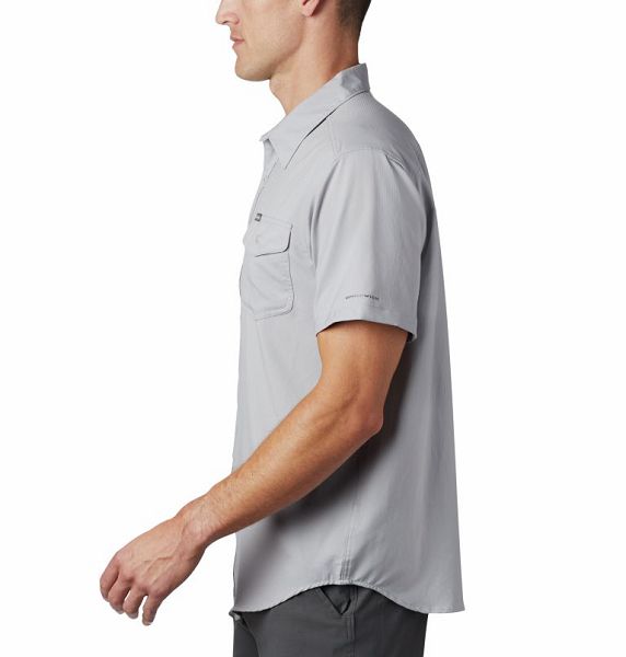 Men Columbia Utilizer™ II Solid Sleeve Shirts Grey | US-URXFAT-142