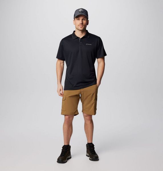 Men Columbia Utilizer™ Polo Shirts Black | US-UXGOMS-421