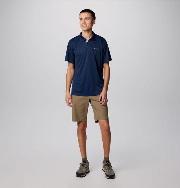 Men Columbia Utilizer™ Polo Shirts Navy | US-XNTVUH-478