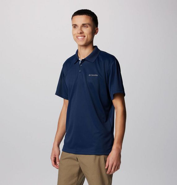 Men Columbia Utilizer™ Polo Shirts Navy | US-XNTVUH-478