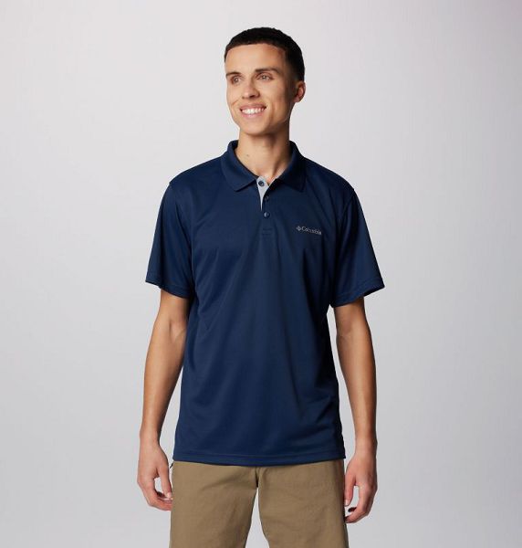 Men Columbia Utilizer™ Polo Shirts Navy | US-XNTVUH-478