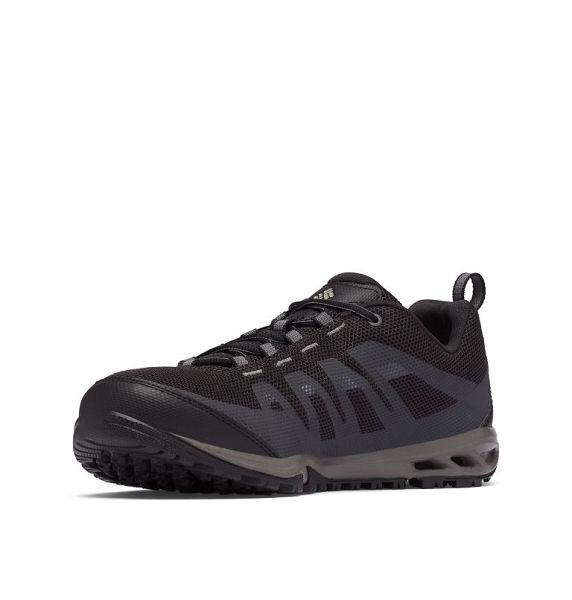 Men Columbia Vapor Vent Shoes Black / White | US-TXEBYN-291