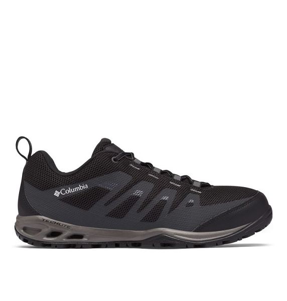 Men Columbia Vapor Vent Shoes Black / White | US-TXEBYN-291