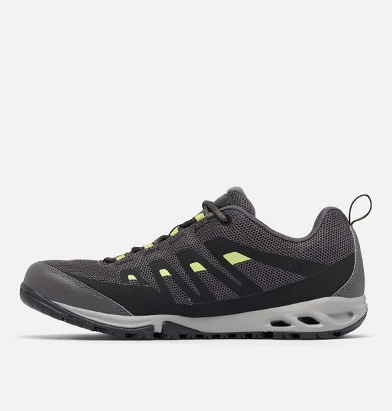 Men Columbia Vapor Vent Shoes Dark Grey / Green | US-XAMZOI-467