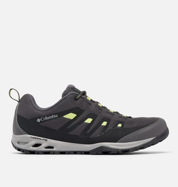 Men Columbia Vapor Vent Shoes Dark Grey / Green | US-XAMZOI-467