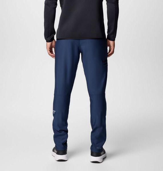 Men Columbia Vast Canyon™ Softshell Trousers Navy | US-JFOHRC-134